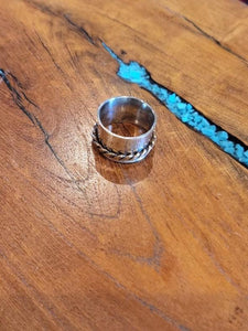 Sterling Silver Spinner Ring