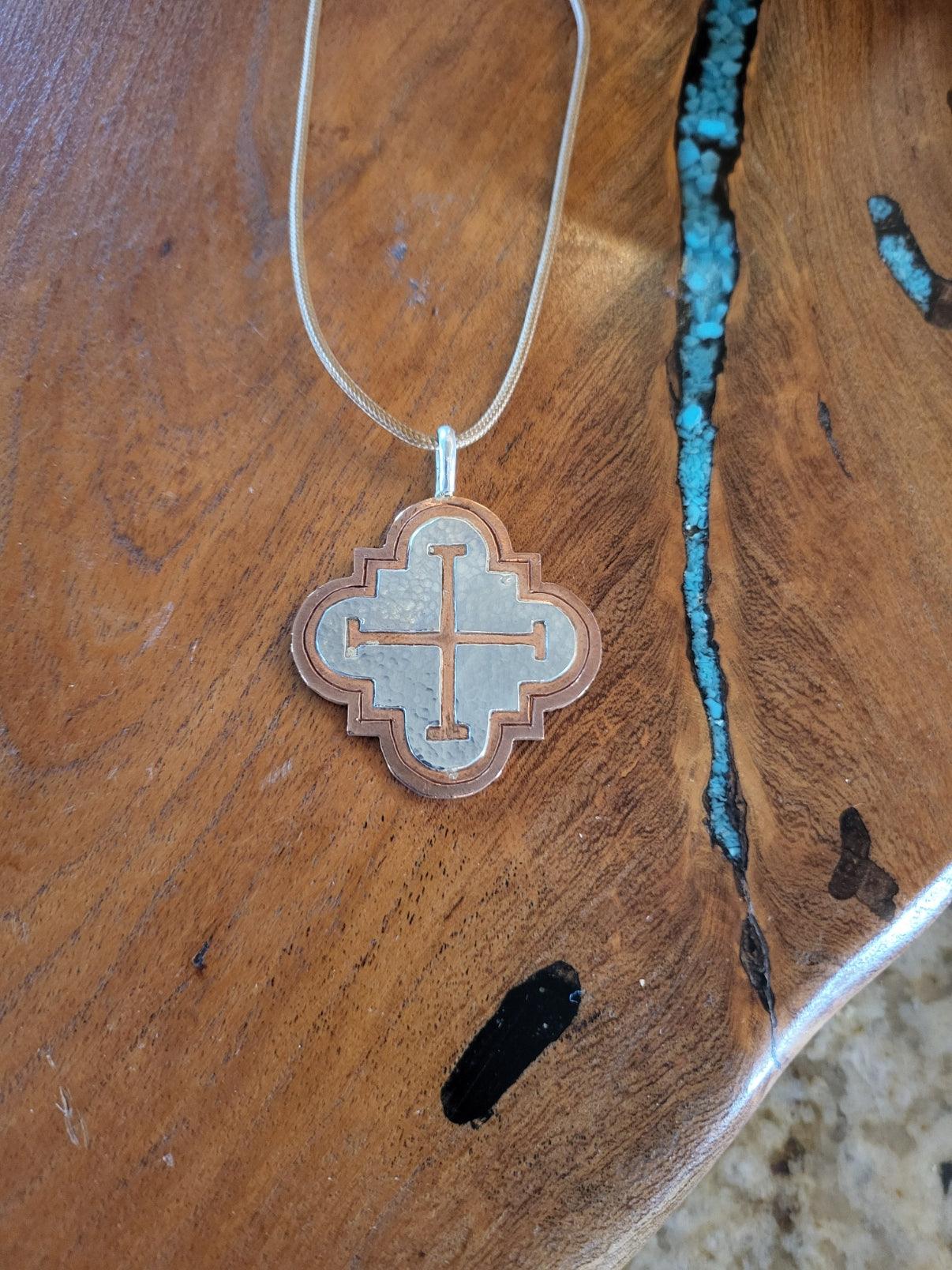 Spanish Inspired Cross Pendant