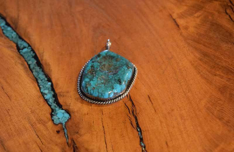 Large Turquoise Pendant