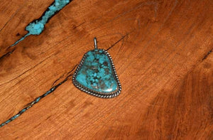 Unique Turquoise Pendant