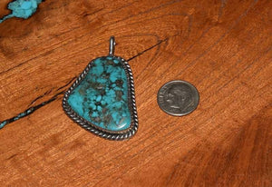 Unique Turquoise Pendant